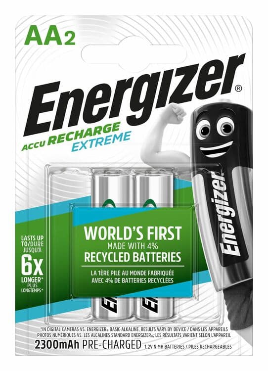 Батерия Energizer Extreme HR6 AA 2300mAh / блистер 2 броя