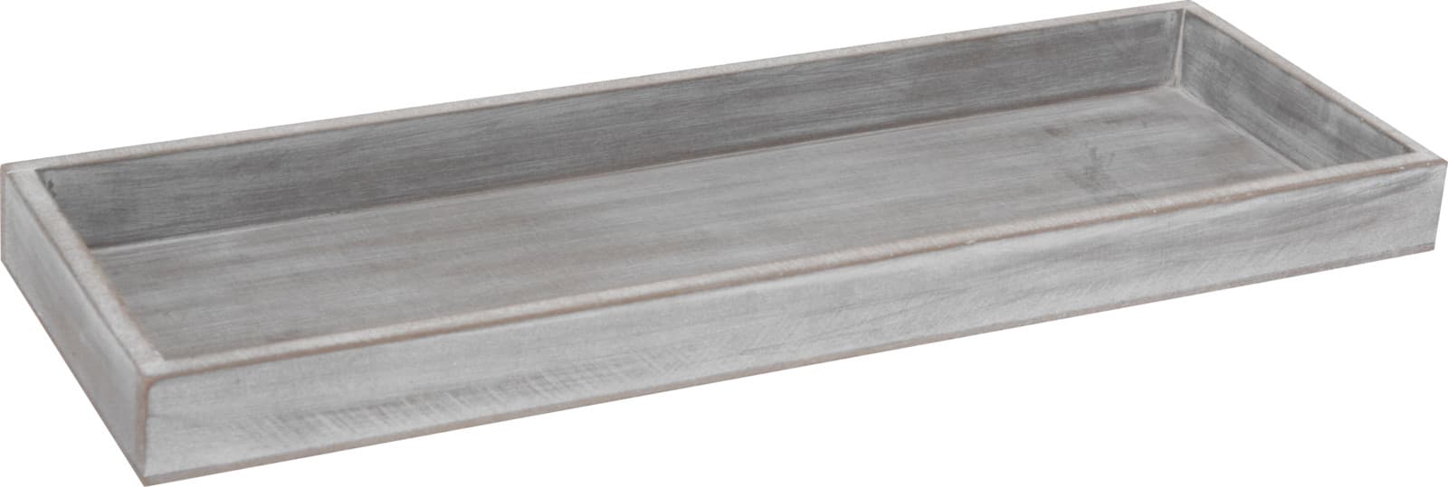 Дървен поднос Grey Wash 14х40см 