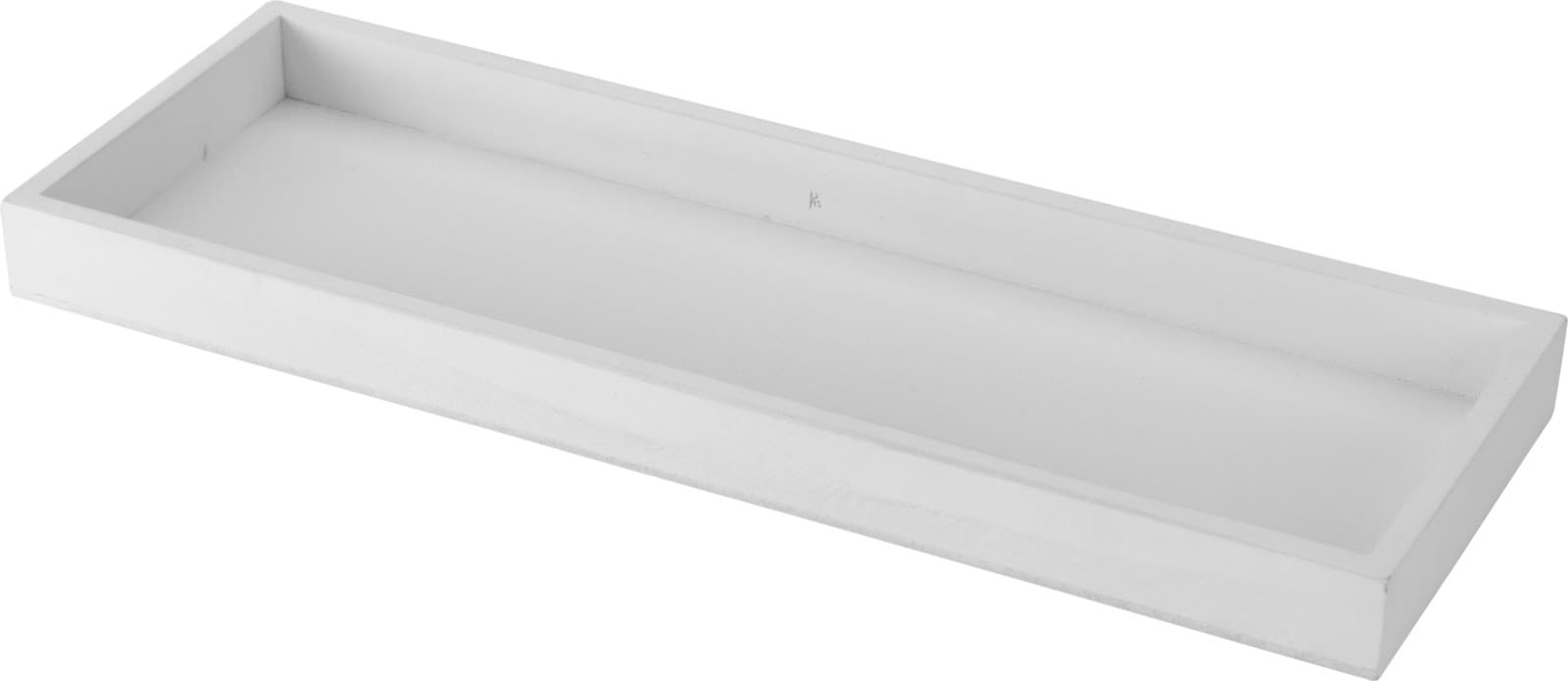 Дървен поднос White 14х40см