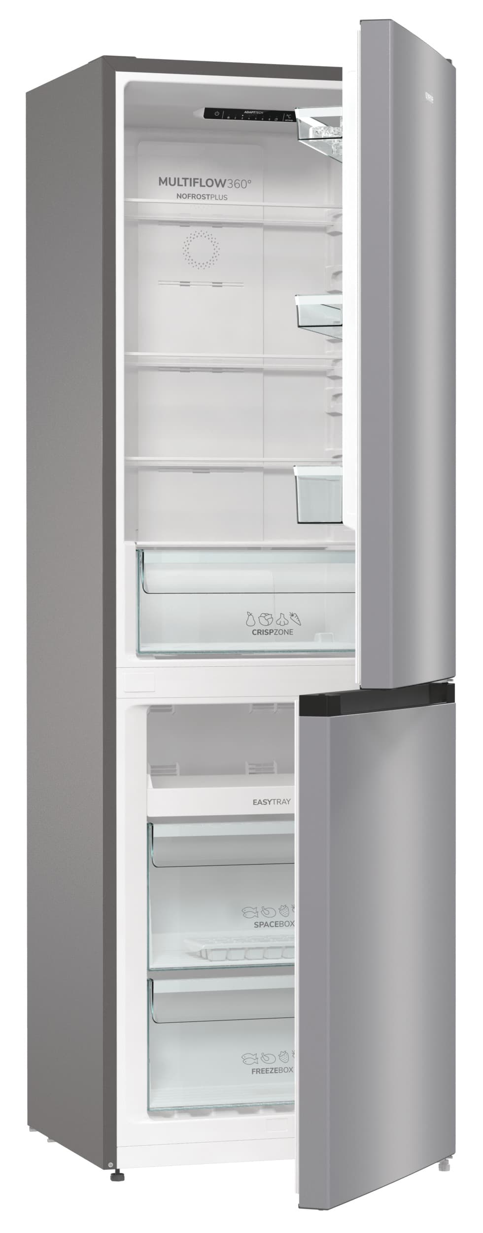 Комбиниран хладилник Gorenje NRK6191PS4 / 300л 