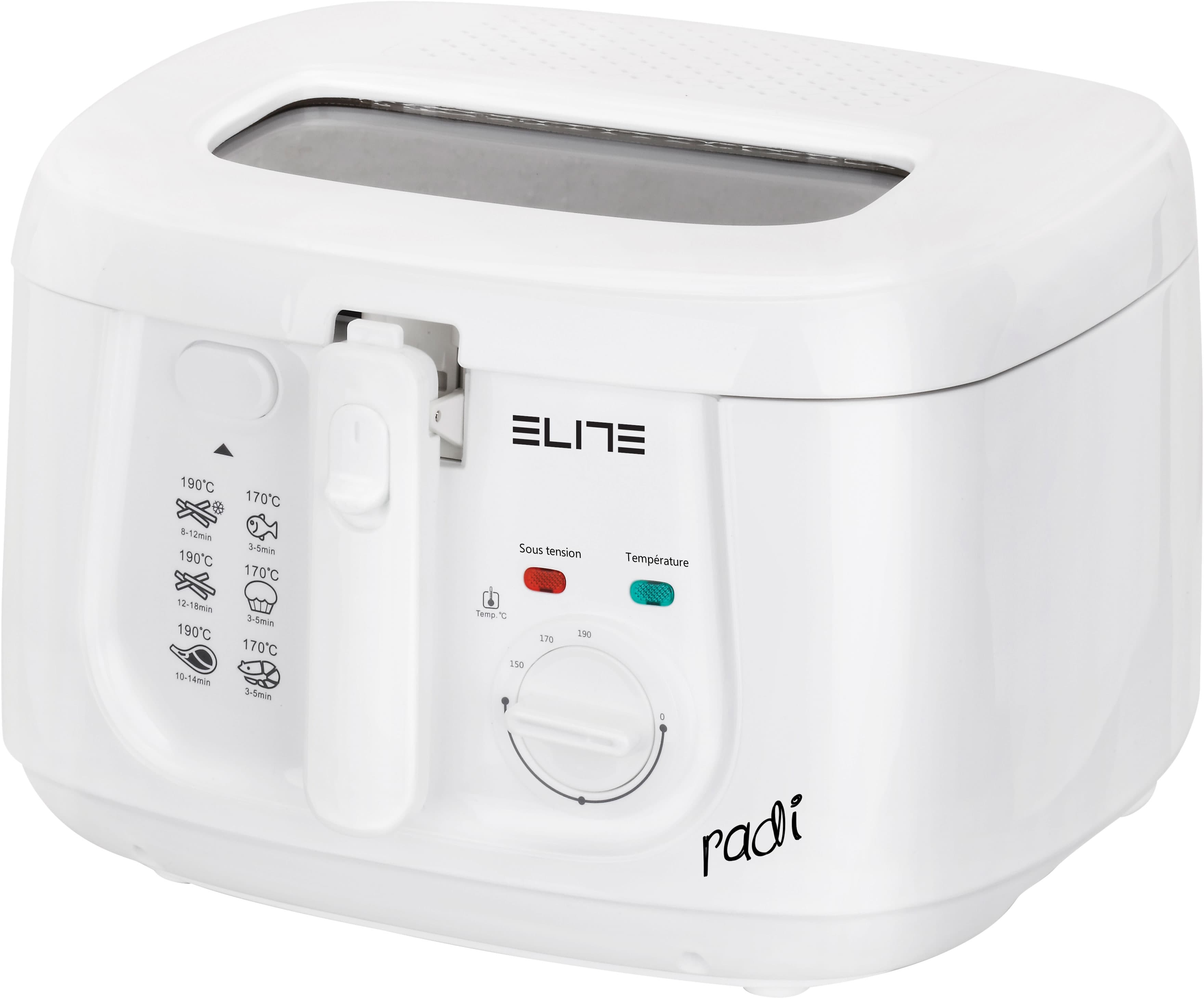 Фритюрник Elite JR-2016-RADI / 2,5л 1800W 