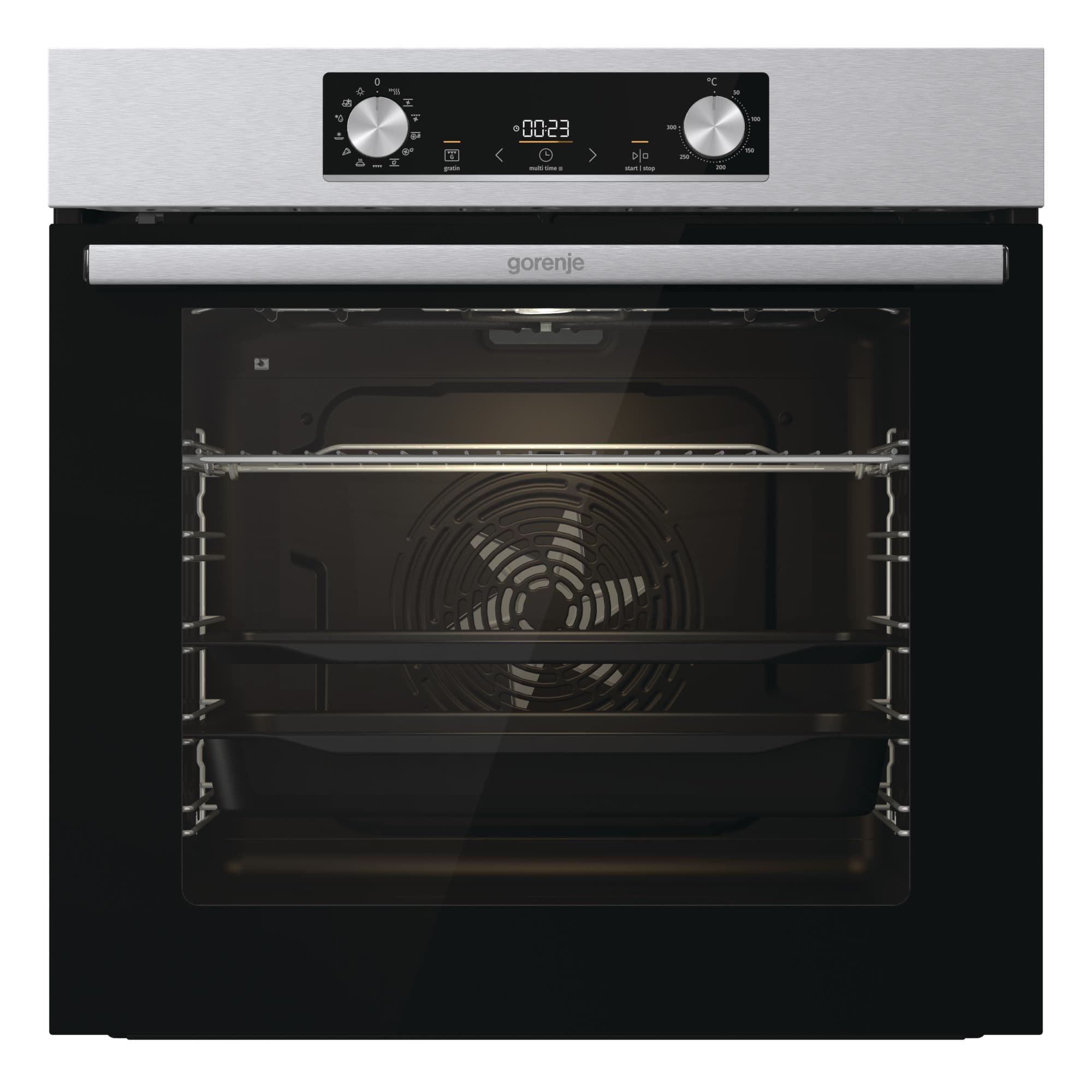 Пиролитична фурна за вграждане с пара Gorenje BPS6737E03X 77л