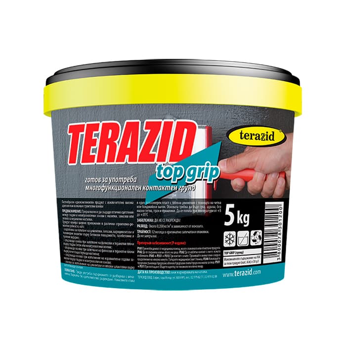 Многофункционален контактен грунд Теразид Top Grip 5кг
