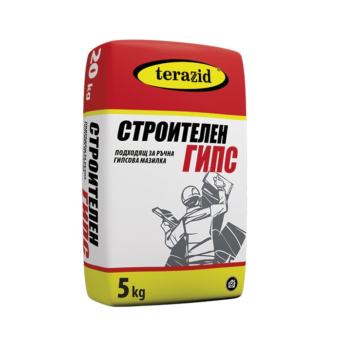 Строителен гипс Terazid 5кг