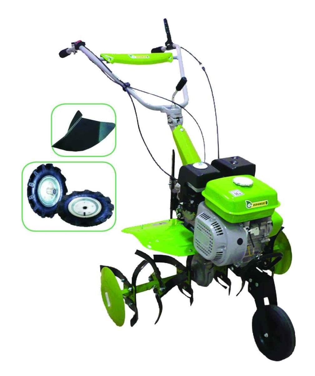 Бензинова мотофреза Gardenia B4-2 / 5.2kW + браздир
