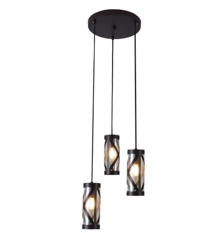 Осветително тяло Ziel Lighting SE-P010-3 E14 кафяво