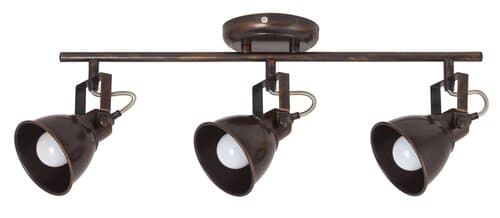 Спот Ziel Lighting SE-W012-3 E14 антично кафяво