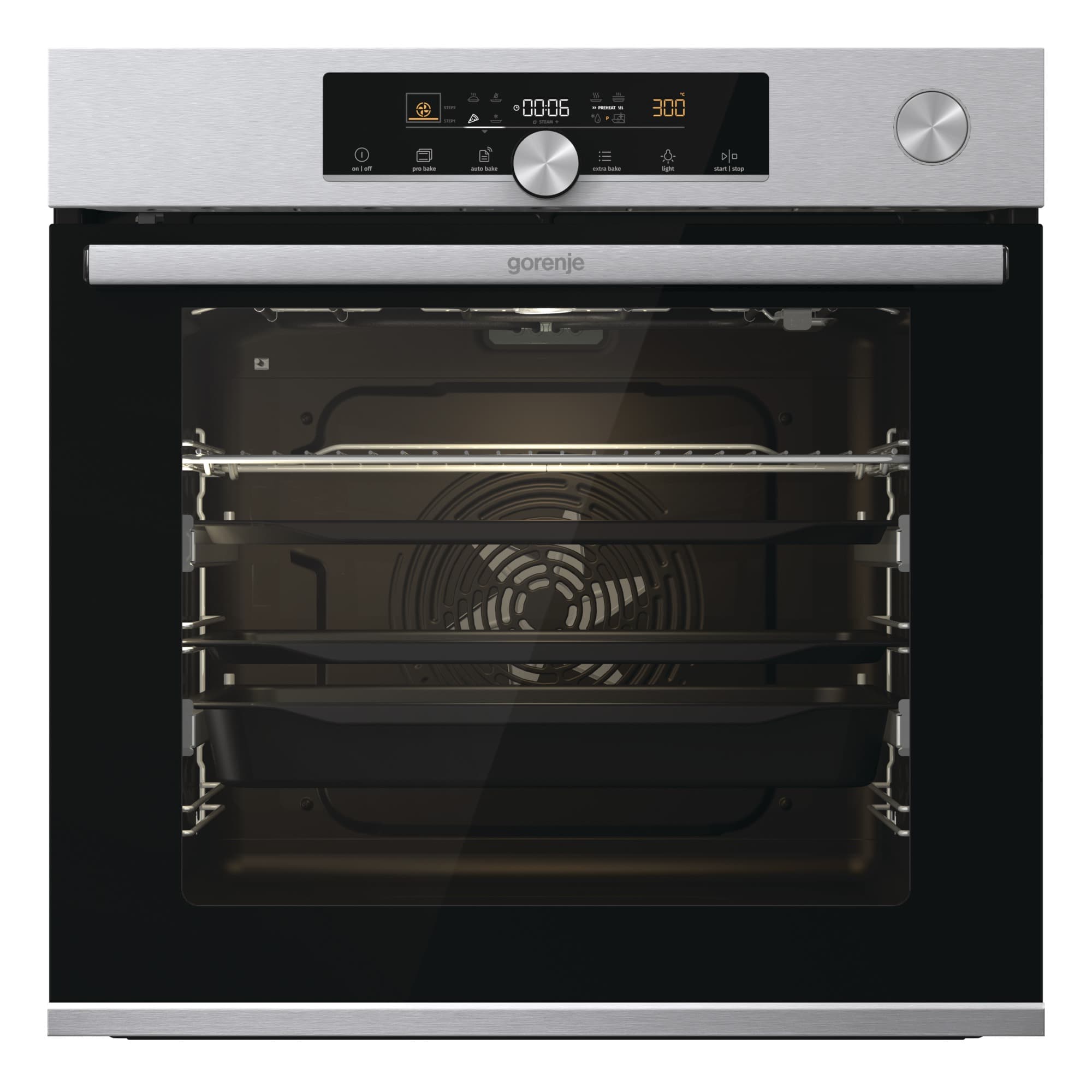 Фурна за вграждане Gorenje BPSA6747A08X инокс IconTouch 77л