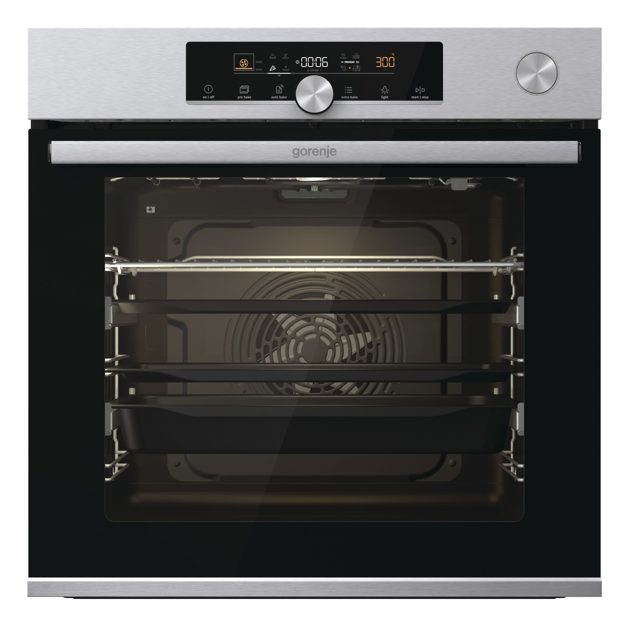 Фурна за вграждане Gorenje BSA6747A04X инокс IconTouch 77л