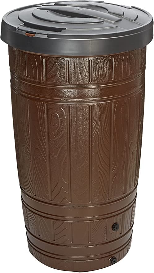 Резервоар за дъждовна вода IDWO265-R222 Woodcan кафяв 265 литра 