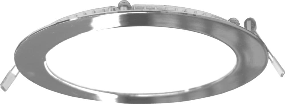 LED панел мини кръг Into 12W 4000К драскан хром