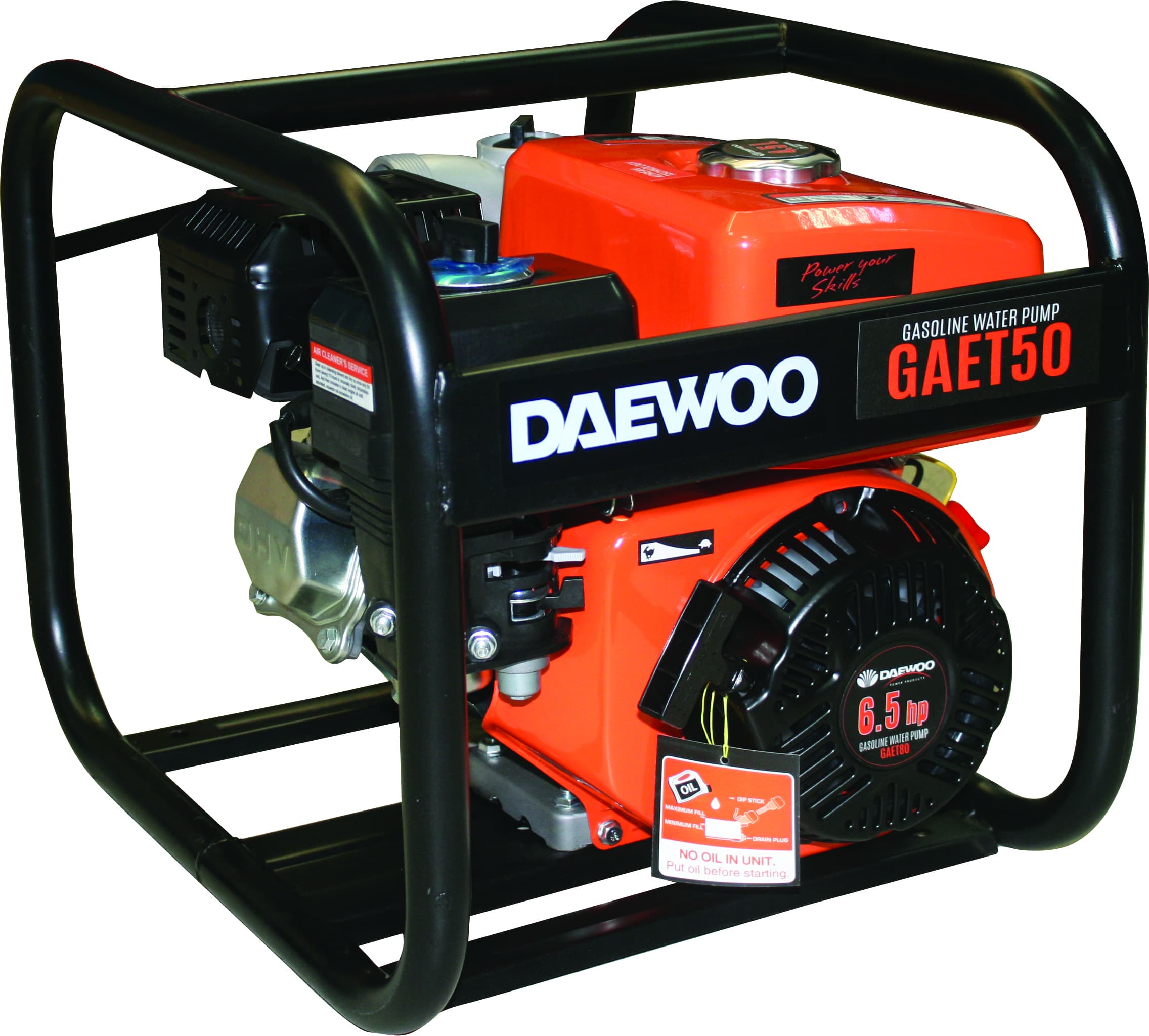 Бензинова водна помпа Daewoo GAET50 6.5HP 