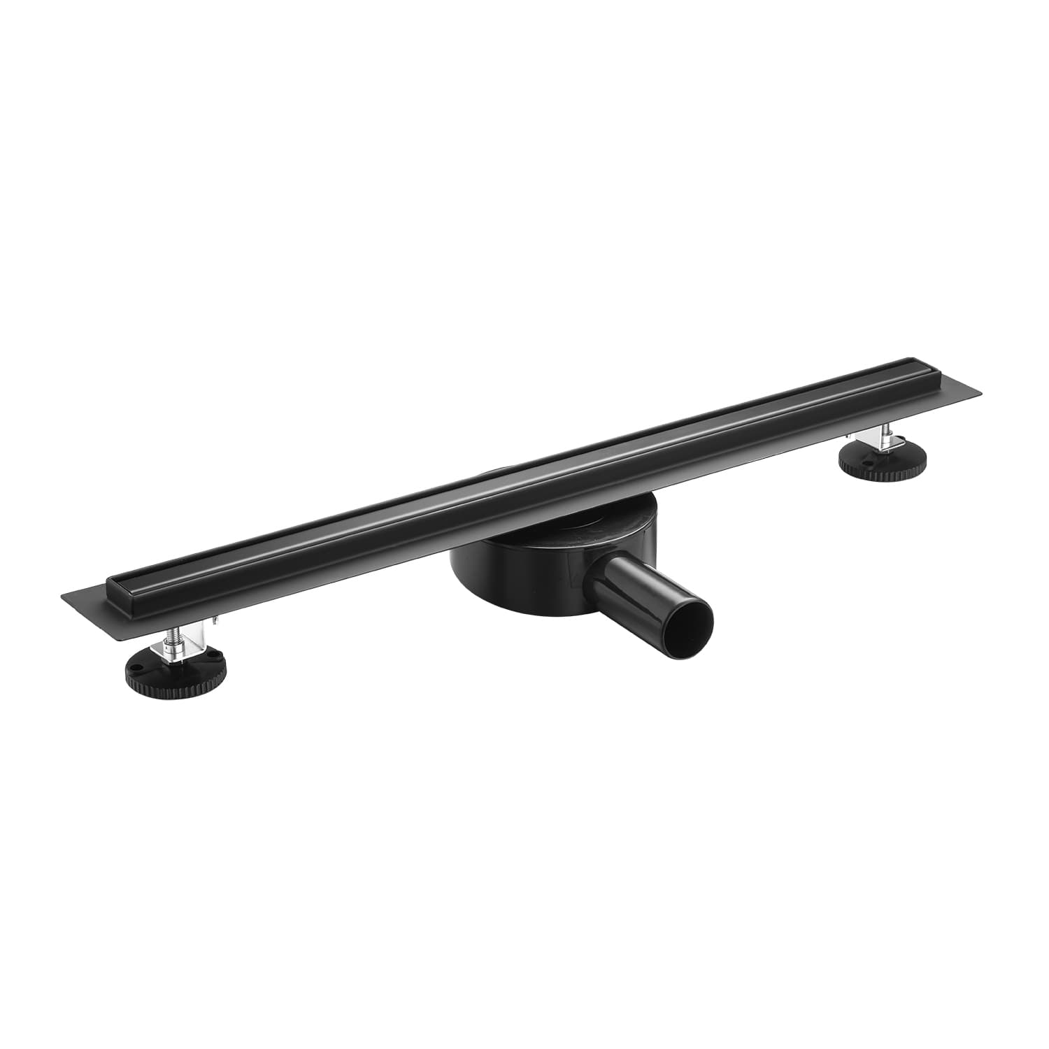 Линеен сифон Slim&Low Black 600мм / ф40/50мм