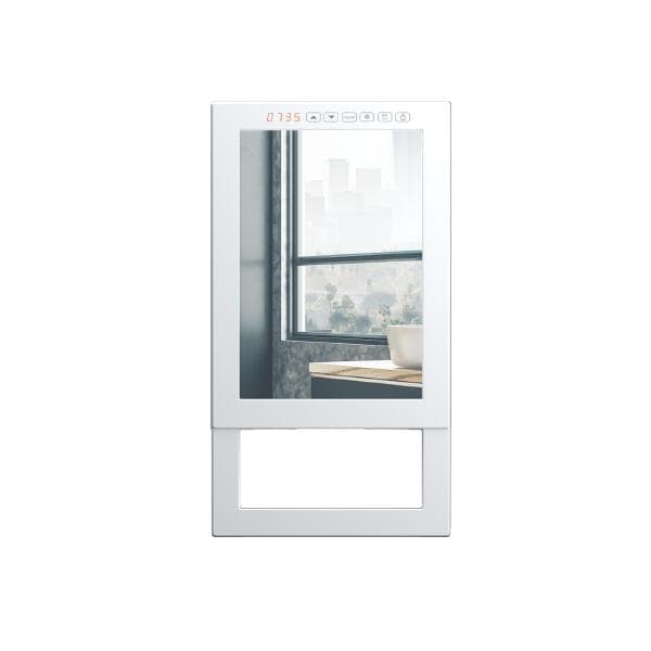 Електрически отоплител за баня с огледало Tedan Quadro Visio 1800W 