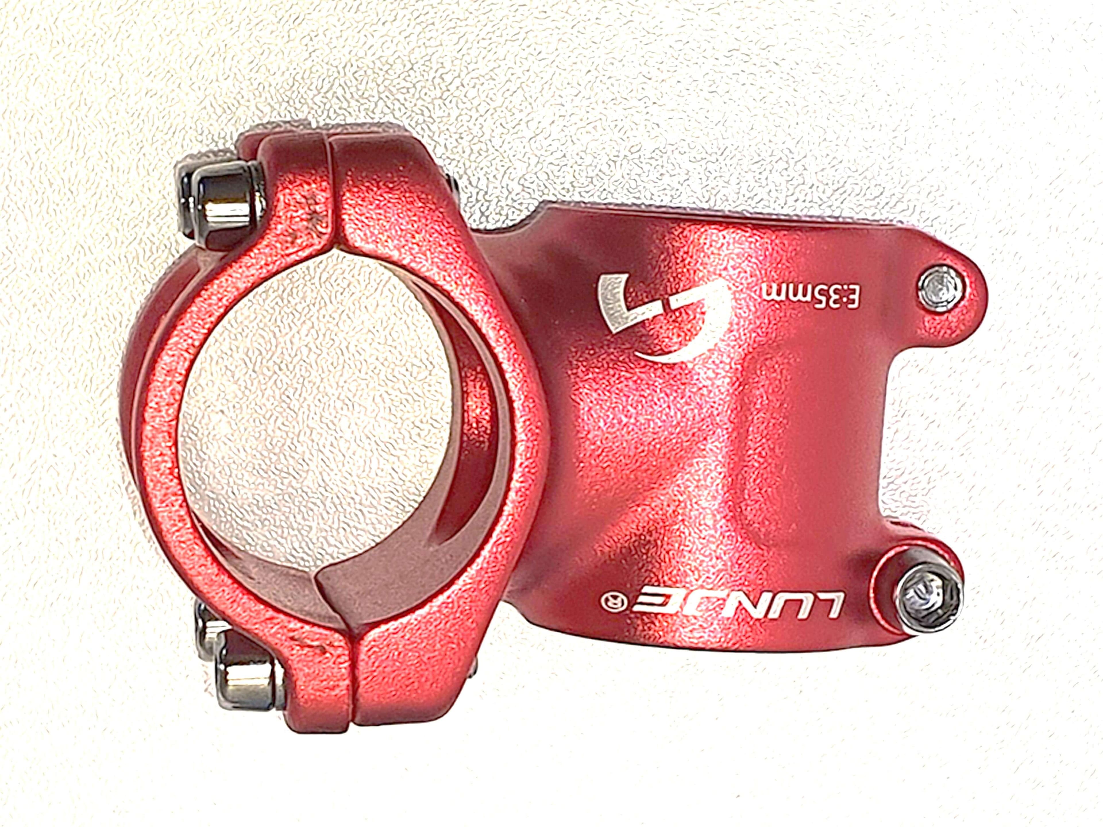 Лапа за кормило Bikesport 31.8х35мм червена