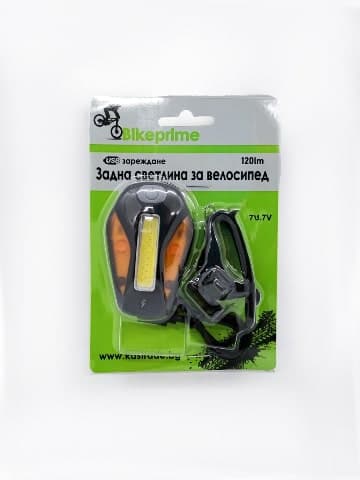 Задна светлина за велосипед Bikeprime тройна 