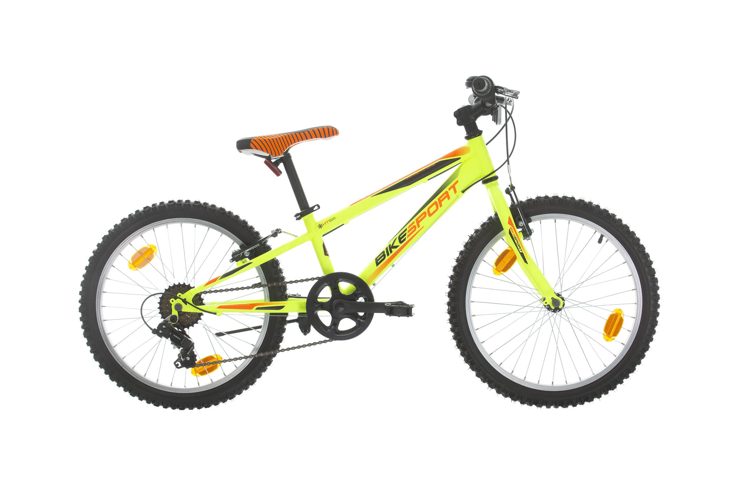 Велосипед Bikesport Rocky BS21 20" неоново зелен мат