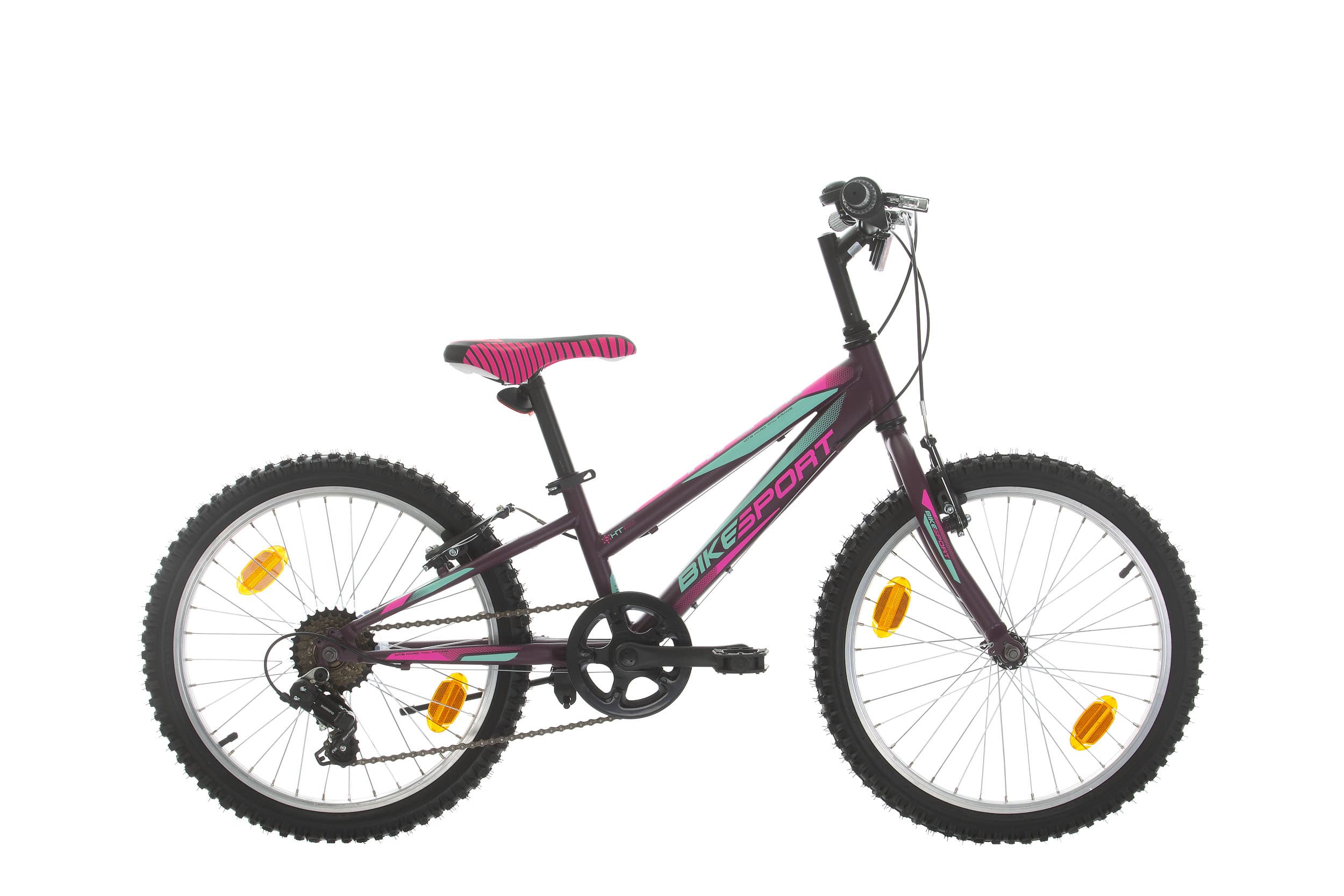 Велосипед Bikesport Viky BS21 20" лилав мат