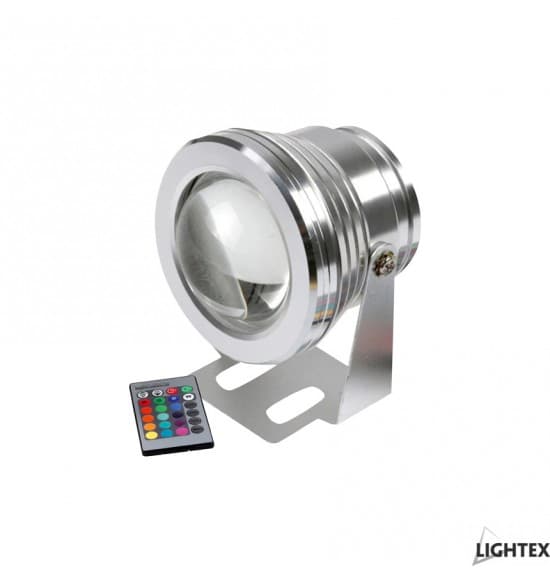 Градинско осветление Lightex 10W RGB 12V 60D алуминий