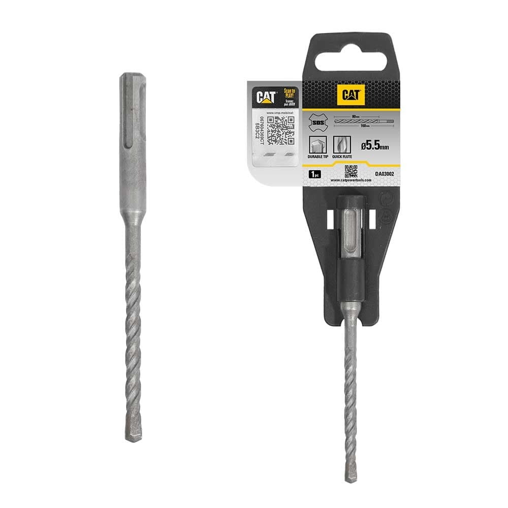 Свредло за камък CAT DA03002 SDS+ 5.5х160мм