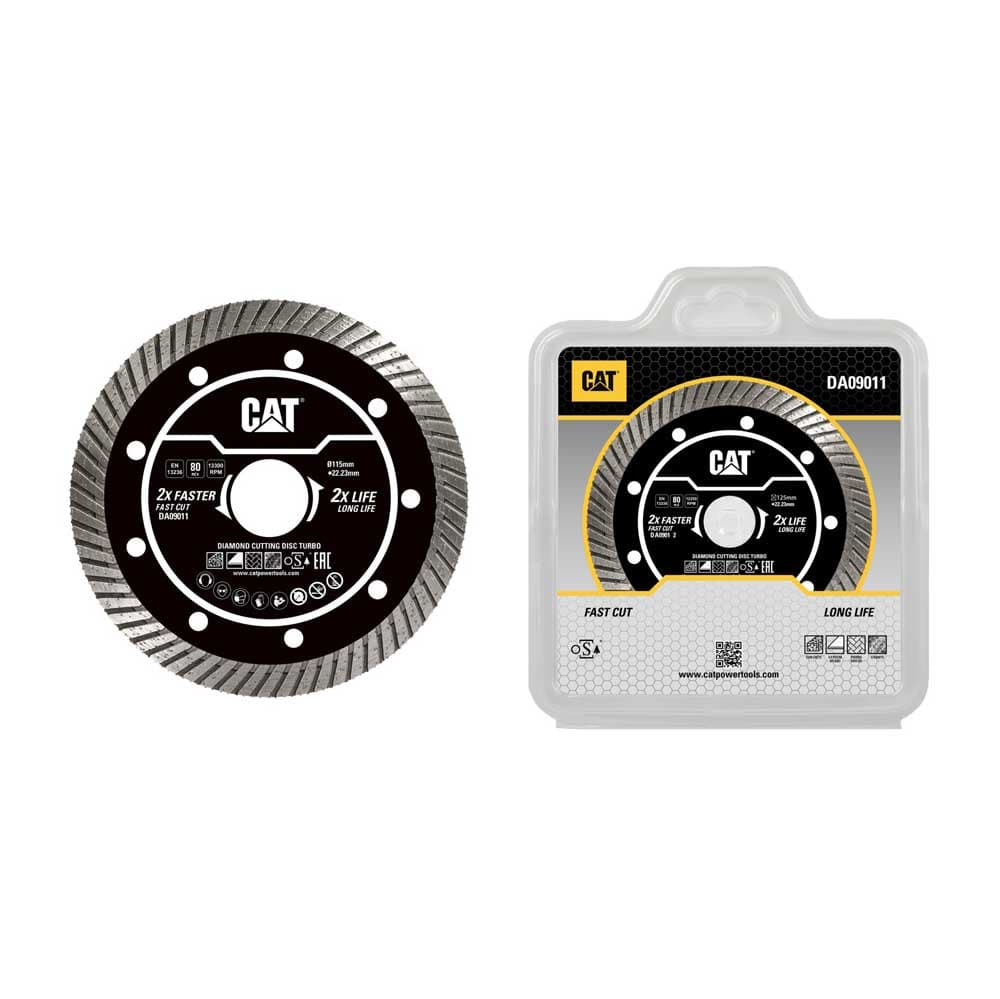 Диаментен диск CAT DA09011 Turbo 115х22.23х2.2мм
