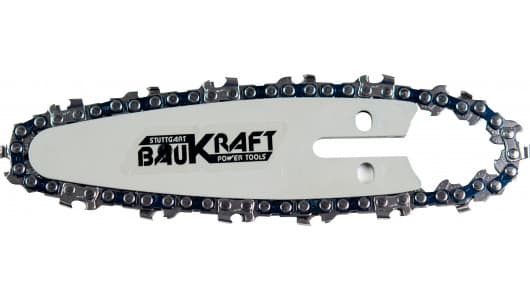 Комплект шина с верига за верижен трион Baukraft 10см