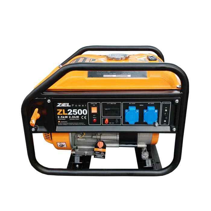 Бензинов генератор Ziel KL2500 / 2 kW / 2,5 kW