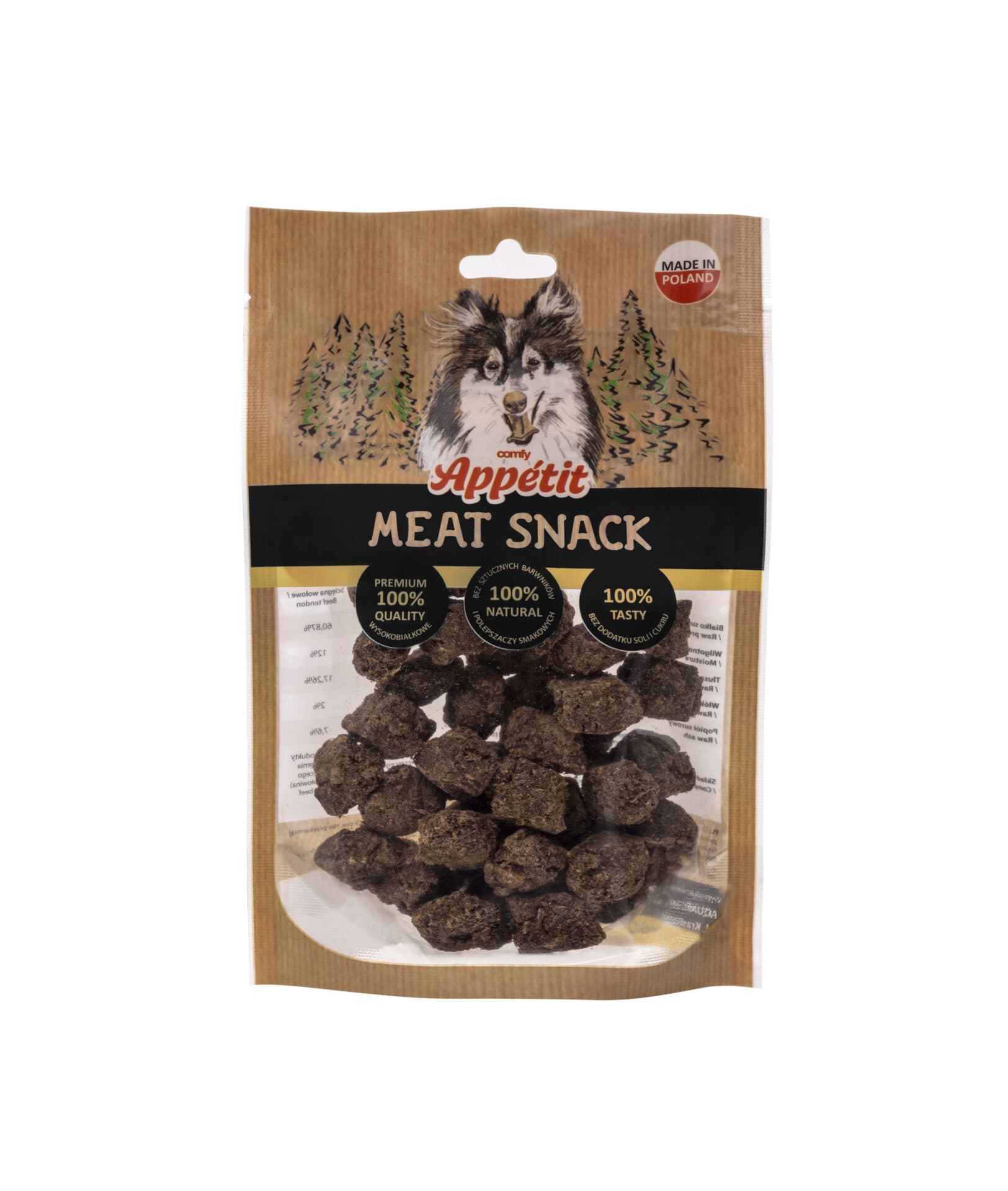 Лакомство за куче Comfy Appetit Meat Snack Meat Morsele