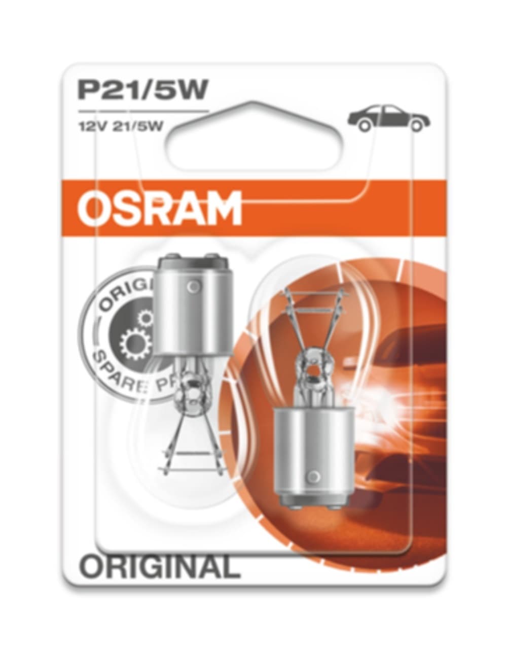 Автомобилна крушка Osram P21W 12V / 2 броя
