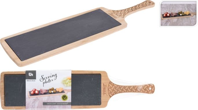 Поднос за сервиране Bamboo 48x12,5x1см