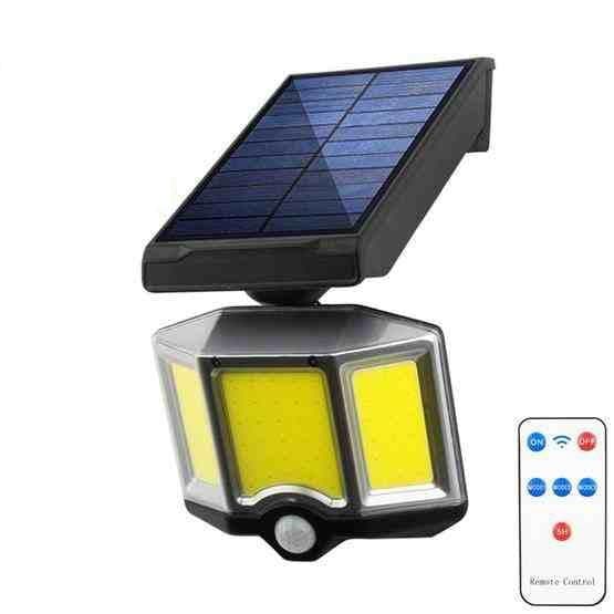 LED соларен прожектор с датчик за движение 13W 5000-6000K IP65