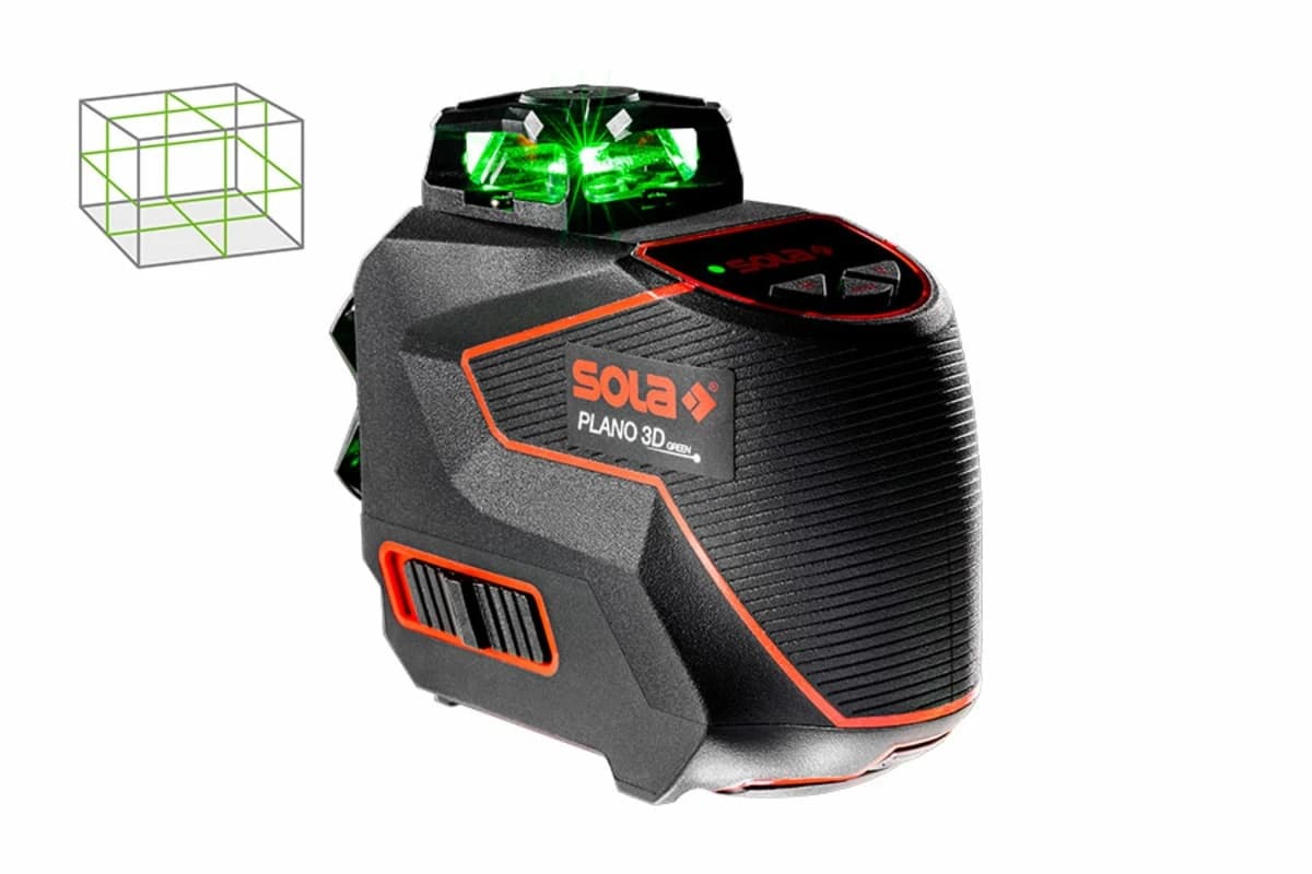 Линеен лазерен нивелир Sola Plano 3D Green 