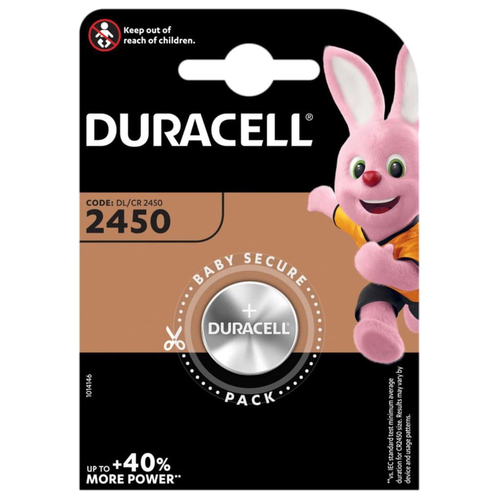 Литиева батерия  Duracell CR2450 3V 
