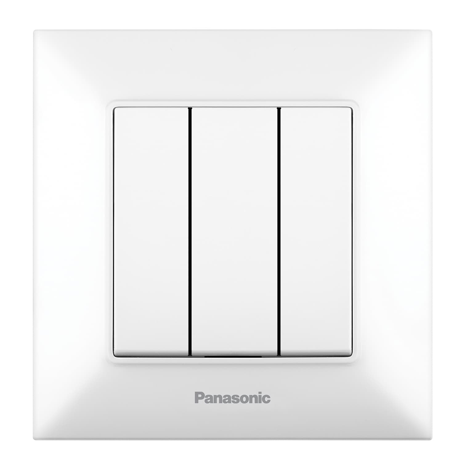 Троен ключ Аркедия Слим Panasonic бял 