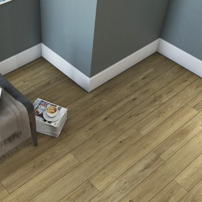 MDF перваз AGT HG Super White 601 SPR-5060 / 120х29х2800мм