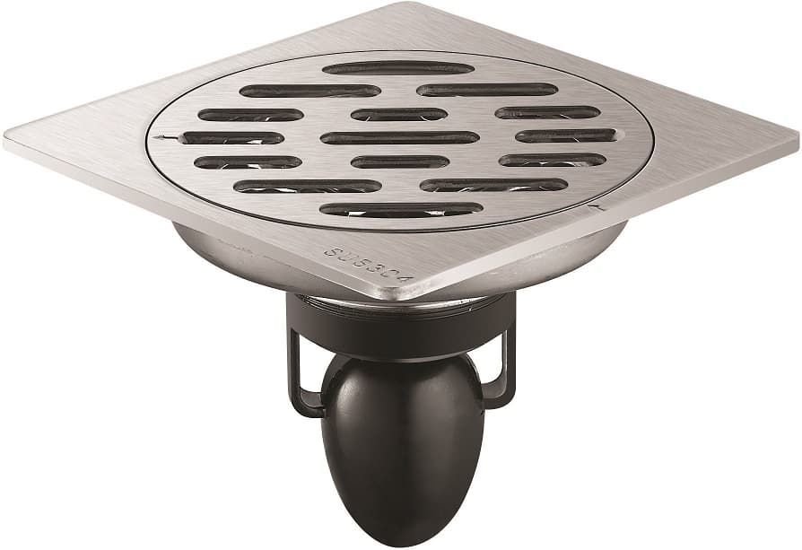Точков подов прав/рогов сифон MAGdrain Classic PC01Q50-G Inox 100x100мм / ф50мм