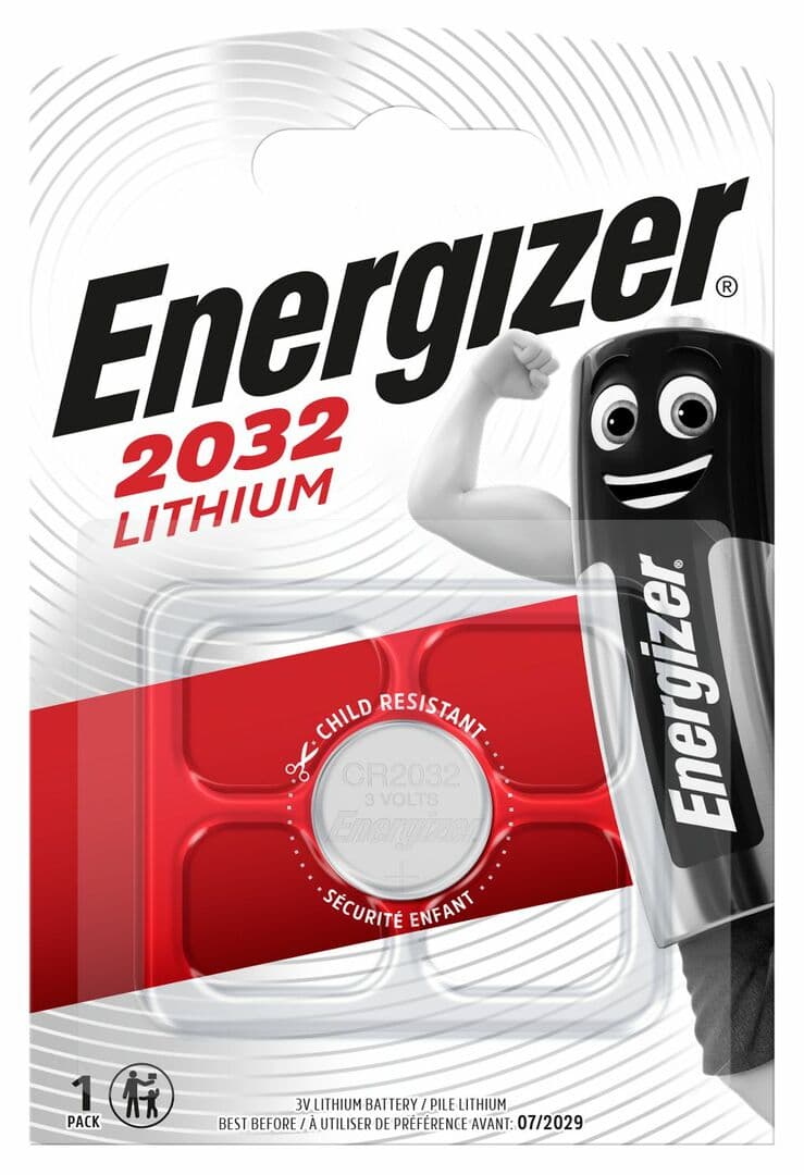 Батерия Energizer Lithium CR2032 / блистер 1 брой