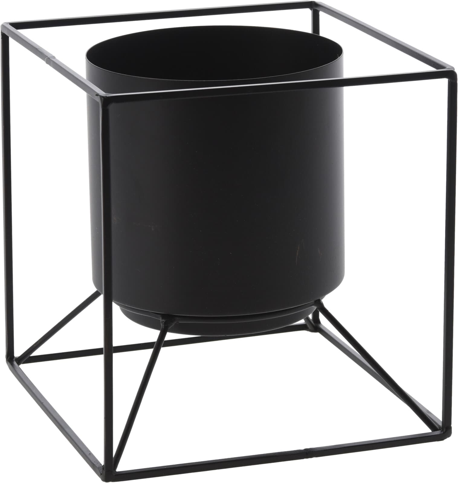 Поставка за саксия 13x13см черна