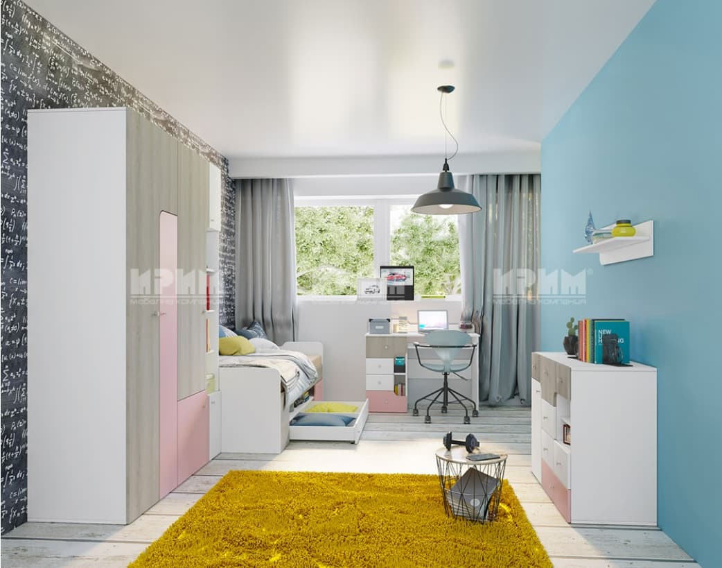 Детско обзавеждане Modern Rosse за матрак 900/2000мм