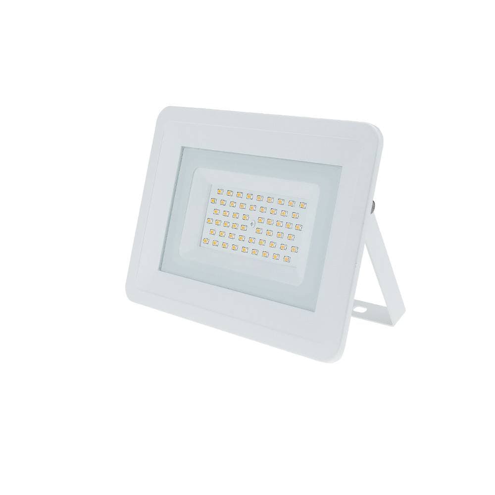 LED прожектор Optonica бял 50W IP65 2700K