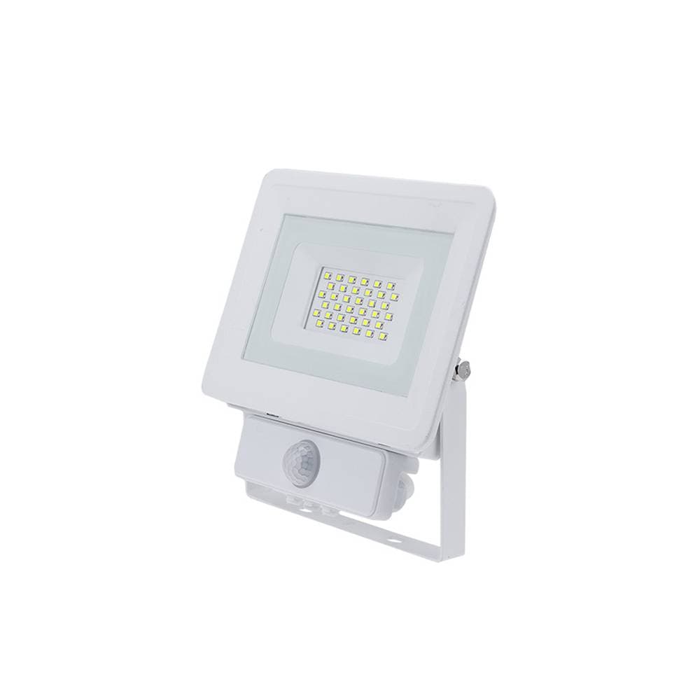 LED прожектор със сензор Optonica бял 30W IP65 2700K