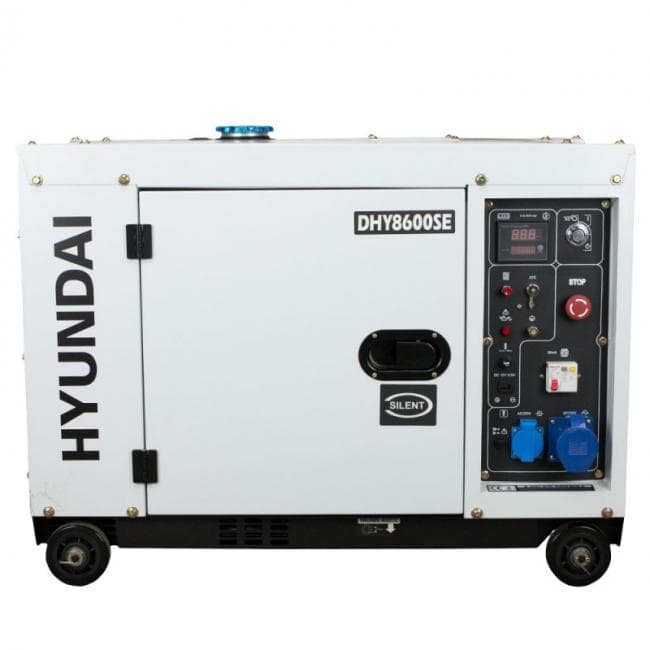 Дизелов мотогенератор Hyundai DHY 8600 SE 6.3kW