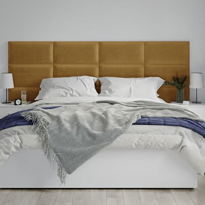 Тапициран панел Vilo Regular 1 / 30x60x0,6см горчица
