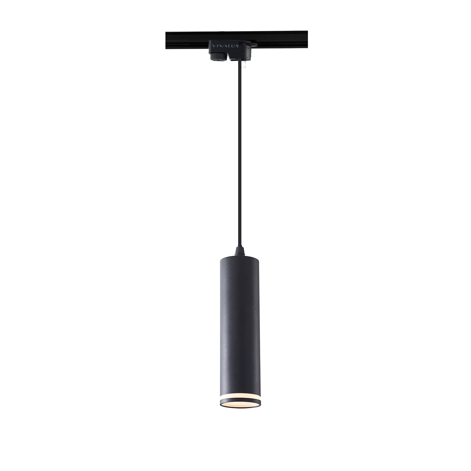 Полилей за релсов монтаж Vivalux TL909 BK King GU10 35W