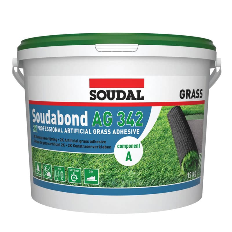 Лепило за изкуствена трева Soudal Soudabond AG 342 2K A-Comp 12кг
