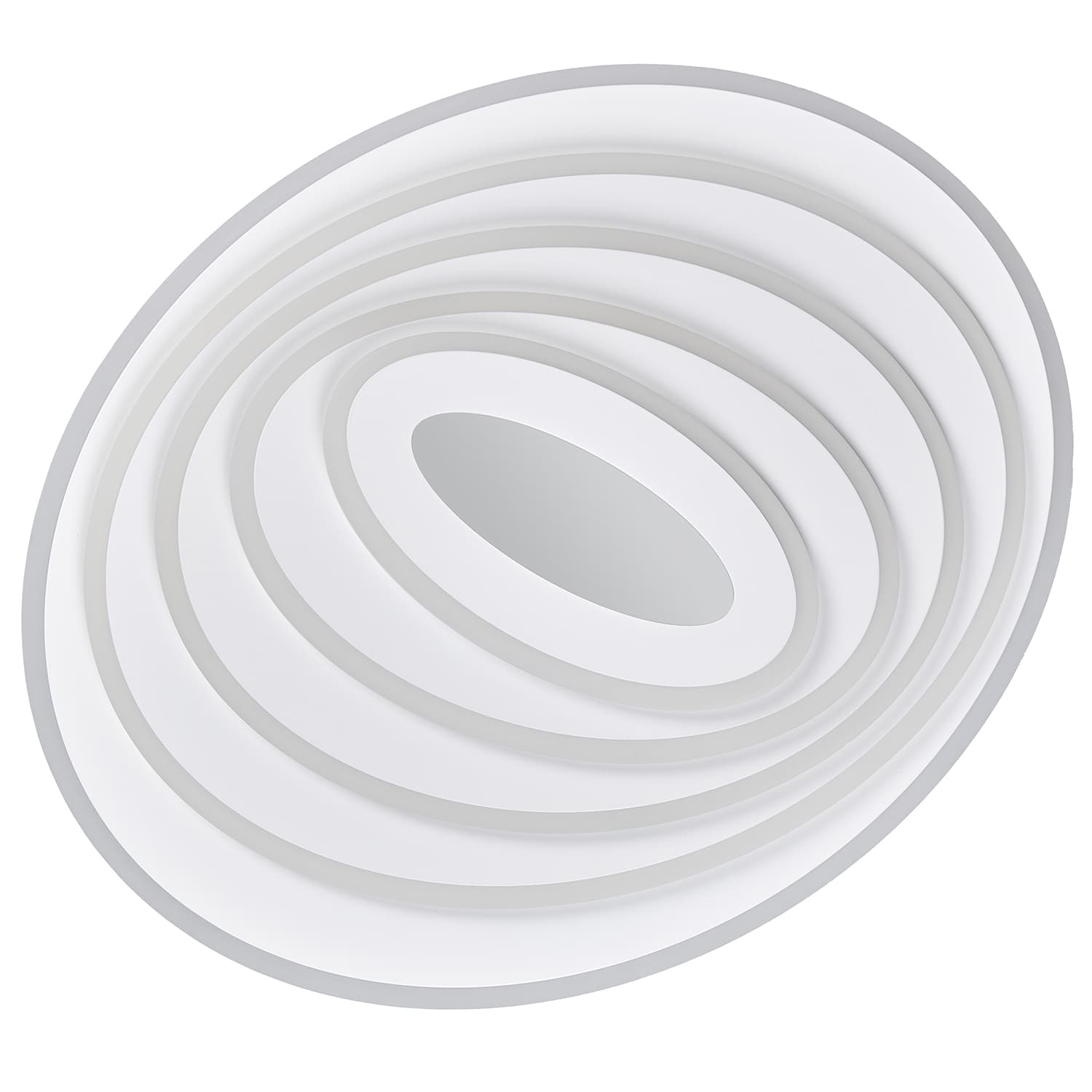 Метален плафон с вграден LED EL 2297 98W + дистанционно управление