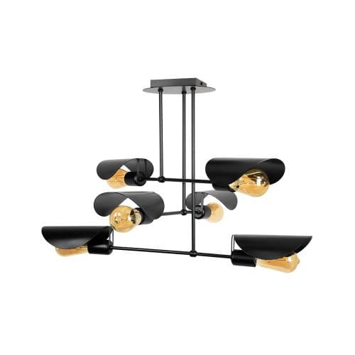 Полилей Lightstyle Парма 6xE27 60W черен