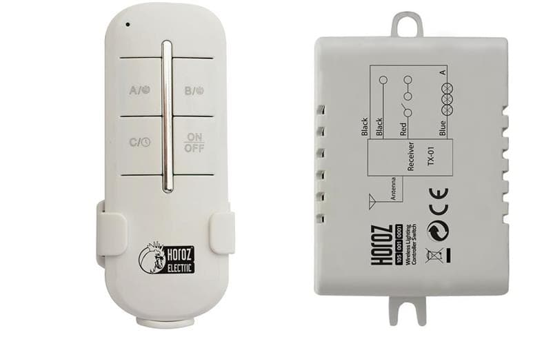 Безжичен контролер за осветление 1 кръг Horoz Electric 30-60м AC180-240V