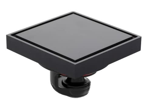 Точков подов сифон MAGdrain Duo WC02C8-O Black 100x100 мм / ф50мм