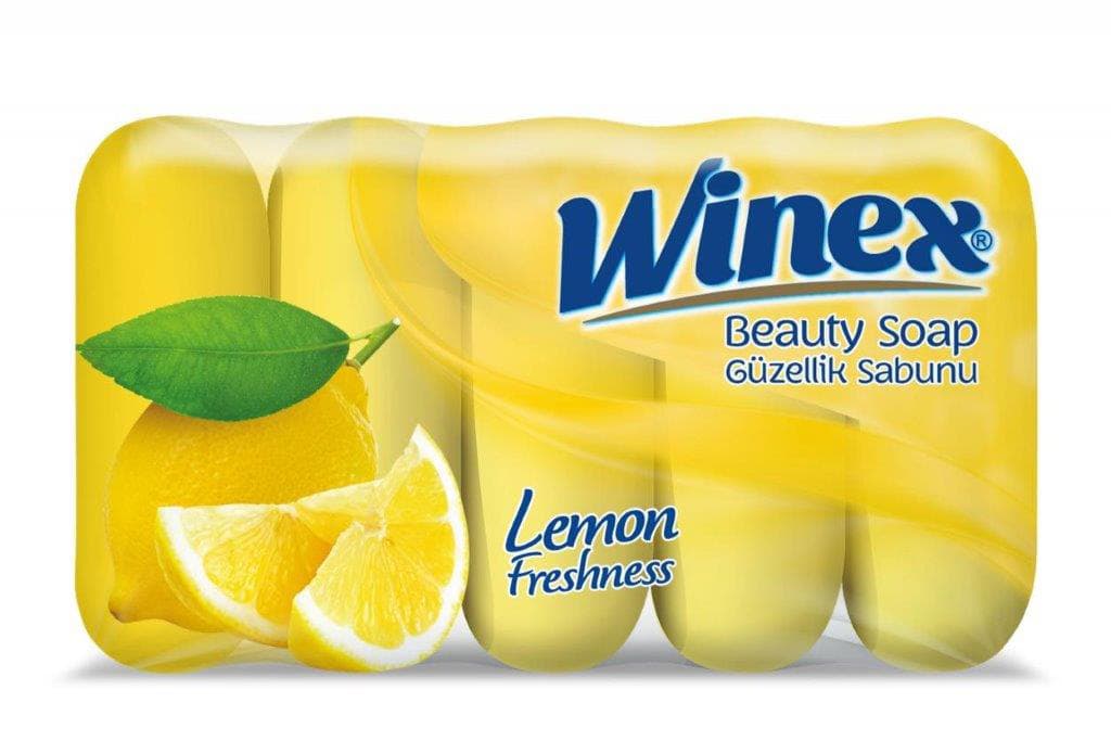 Сапун Winex Лимон жълт 5х55г